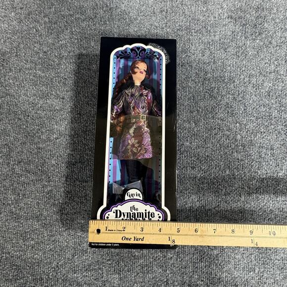 Dynamite Girls Gavin Doll‎ 2008 Integrity Toys Articulated Fashion 11.5" In Box - Picture 10 of 10